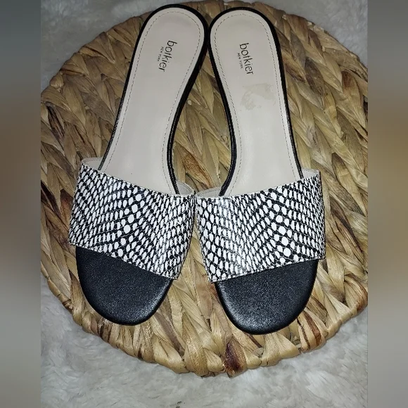 Botkier Shoes Botkier Carlie Mule Shoe New Black Metallic